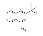 4-Quinolinecarboxaldehyde, 2-(trifluworomethyl)-